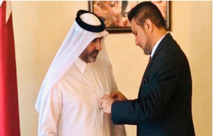 condecoracion-embajador-qatar-nicaragua